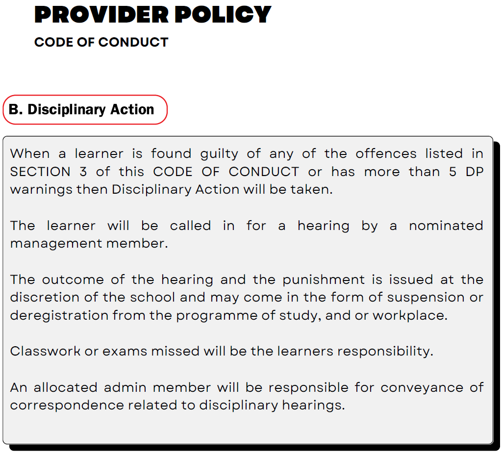 Disciplinary1